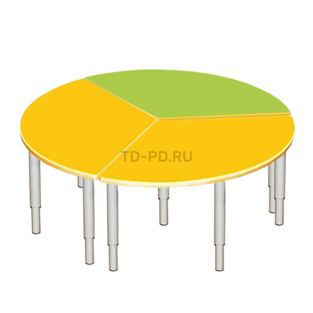 Стол ЛДСП регулируемый 15 набор (диаметр 1600мм)